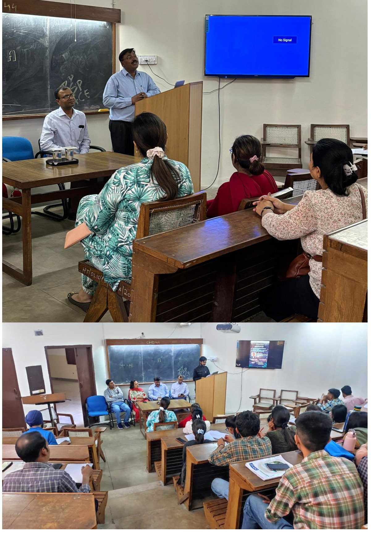 PU, Chandigarh organized special lectures on “Artificial intelligence tools and library science” and “Artificial intelligence tools for academic and research work”.